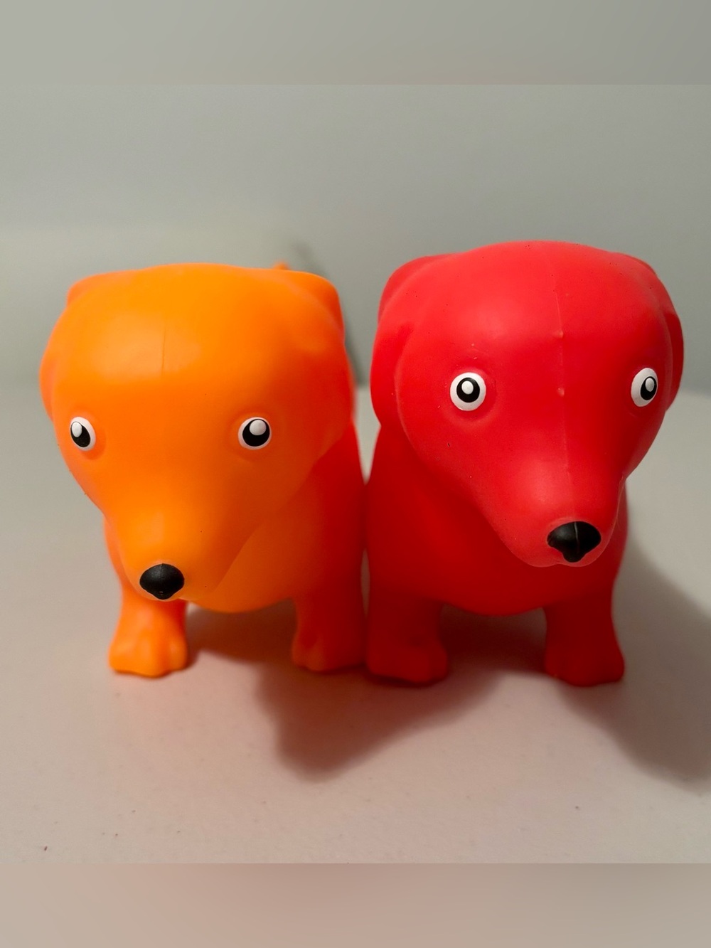 Squeeezy Wiener Dog Dachshund Orange & Red Squishy Toys Target